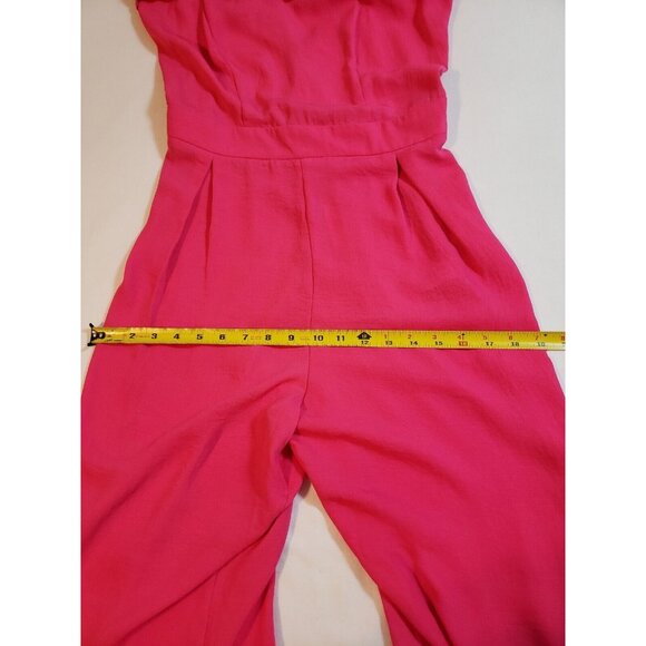 ASOS DESIGN tall double‎ layer cami peg jumpsuit pink size 6T New with tags - Picture 13 of 16